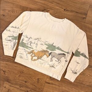 Wild Horses Crew Sweatshirt